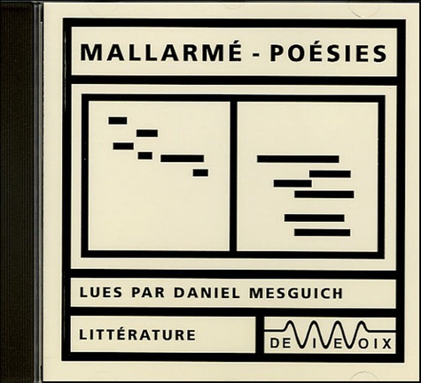 Stéphane Mallarmé - Poésies - CD audio.