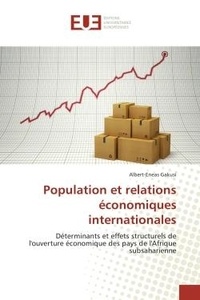 Albert-Enéas Gakusi - Population et relations économiques internationales.