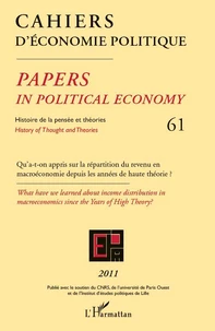 Qu'a-t-on appris sur la répartition du revenu en macroéconomie depuis les années de haute théorie ?