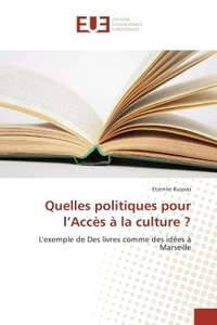 Etienne Russias - Quelles politiques pour l'Accès à la culture ?.