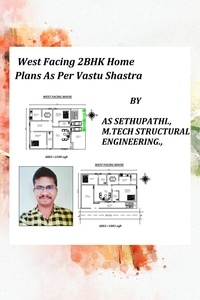  A S SETHU PATHI - West Facing 2BHK Home Plans As Per Vastu Shastra - First, #1.