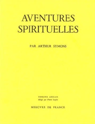 A Symons - Aventures Spirituelles.
