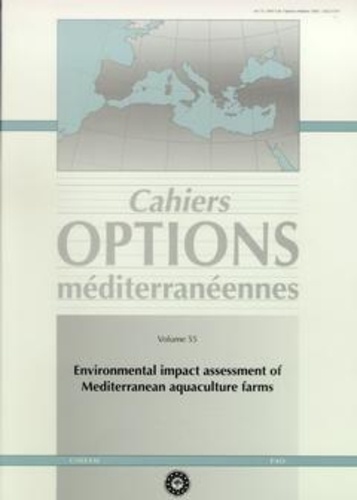 A. Uriarte et B. Basurco - Environmental impact assessment of mediterranean farms, TECAM, Zaragosa, 17 -21 january 2000 (Cahiers options méditerranéennes volume 55).