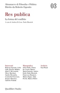  Aa.vv. et Andrea Di Gesu - Almanacco di Filosofia e Politica 3. Res publica - La forma del conflitto.