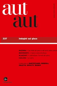 Aut aut 337 - Indagini sul gioco
