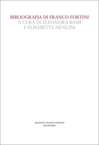 Bibliografia di Franco Fortini