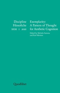  Aa.vv. et Michela Summa - Exemplarity: A Pattern of Thought for Aesthetic Cognition - Discipline filosofiche XXXI 1 2021.