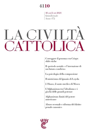  Aa.vv. - La Civiltà Cattolica n. 4110.