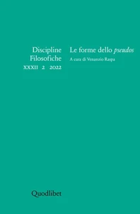 Le forme dello pseudos
