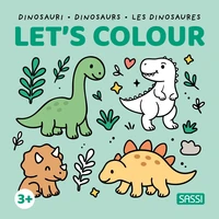 Let's colour - Les dinosaures