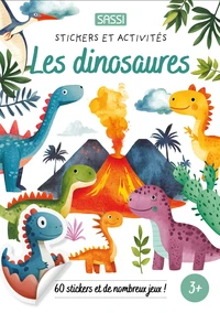 Stickers et activités. Les dinosaures