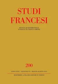 Studi Francesi 200