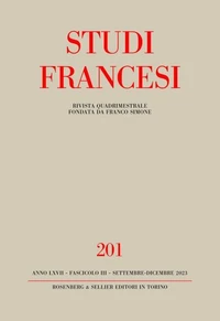 Studi Francesi 201