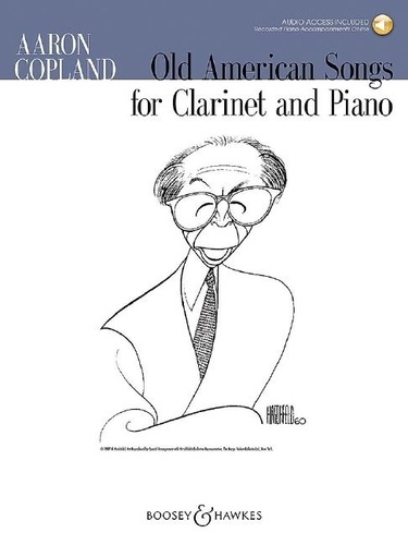 Aaron Copland - Old American Songs - Transcriptions for solo instrument and piano. clarinet and piano..