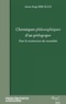 Aaron Serge Mba Ela II - Chroniques philosophiques d'un pédagogue - Pour la reconversion des mentalités.