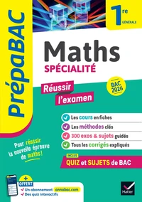Maths spécialité 1re générale