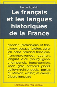 Le français et les langues historiques de la France
