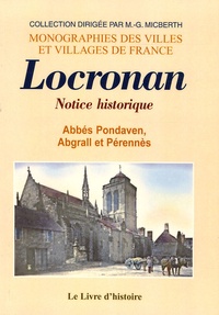  Abbé Abgrall et  Abbé Pérennès - Locronan - Notice historique.