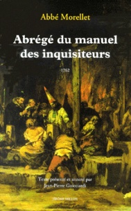  Abbe Morellet - Abrege Du Manuel Des Inquisiteurs.