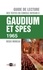 Guide de Lecture du concile Vatican II, Gaudium et spes