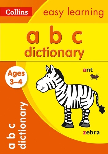 ABC Dictionary Ages 3-4 - Prepare for Preschool with easy home learning.