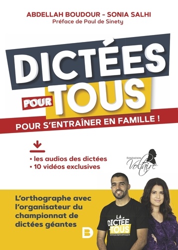 Dictées pour tous. Pour s'entraîner en famille !