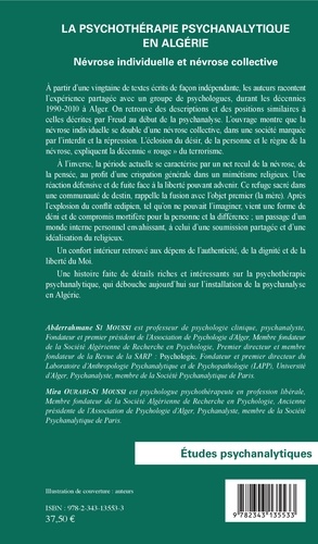 La psychothérapie psychanalytique en Algérie. Névrose individuelle et névrose collective