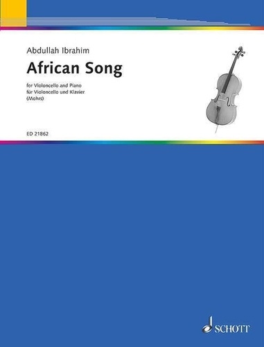Abdullah Ibrahim - African Song - G major. cello and piano..
