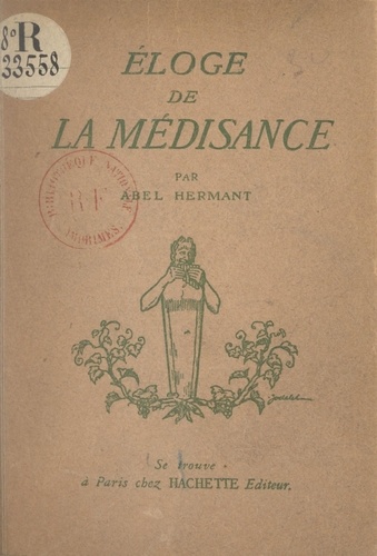 Éloge de la médisance