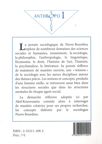 (Re)lire les écrits de Pierre Bourdieu. Pour une démarche socio-anthropologique critique et créatrice  Edition 2019