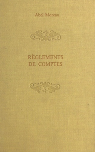 Règlements de comptes