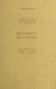 Règlements de comptes