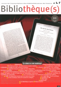  ABF - Bibliothèque(s) N° 64, Octobre 2012 : La chaîne du livre numérique.