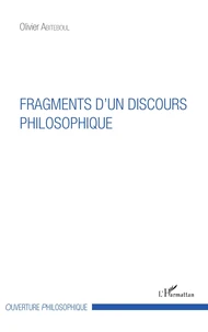 Fragments d'un discours philosophique