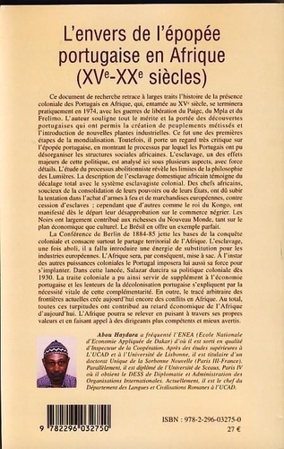 L'envers de l'épopée portugaise en Afrique (XV-XXe siècles)