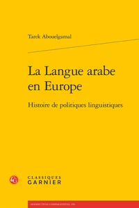 La Langue arabe en Europe