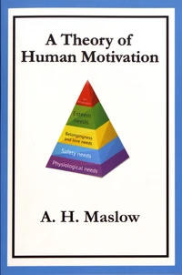 A Theory of Human Motivation