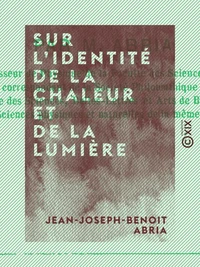 Sur l'identité de la chaleur et de la lumière