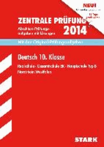 Abschluss-Prüfungsaufgaben Deutsch Zentrale... de Stark Verlag - Livre