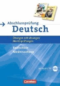 Abschlussprüfung Deutsch 10. Schuljahr. Arbeitsheft mit Lösungen. Realschule Niedersachsen - Neue Ausgabe.