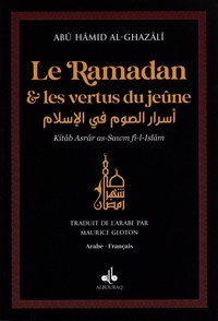 Abû-Hâmid Al-Ghazâlî - Le Ramadan et les vertus du jeune - Couverture noire.
