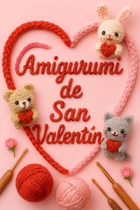 Amigurumi de San Valentín