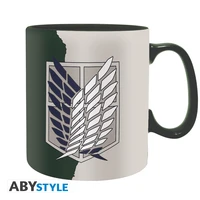 Attack on titan - mug - 460 ml - emblème s4