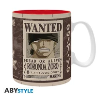 One piece - mug - 460 ml - "zoro wanted"