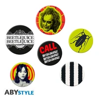 Beetlejuice - pack de badges - beetlejuice beetlejuice