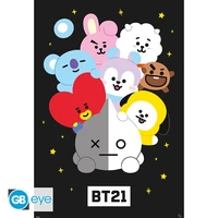 Bt21 - poster maxi (91,5x61 cm) - characters