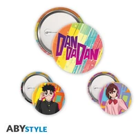 Dan da dan - pack de badges - momo & okarun