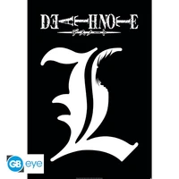 Death note - poster maxi (91,5x61 cm) - l symbol
