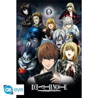 Death note - poster maxi (91,5x61 cm) - protagonistes