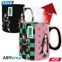 Demon slayer - mug heat change - 460 ml - pourfendeurs